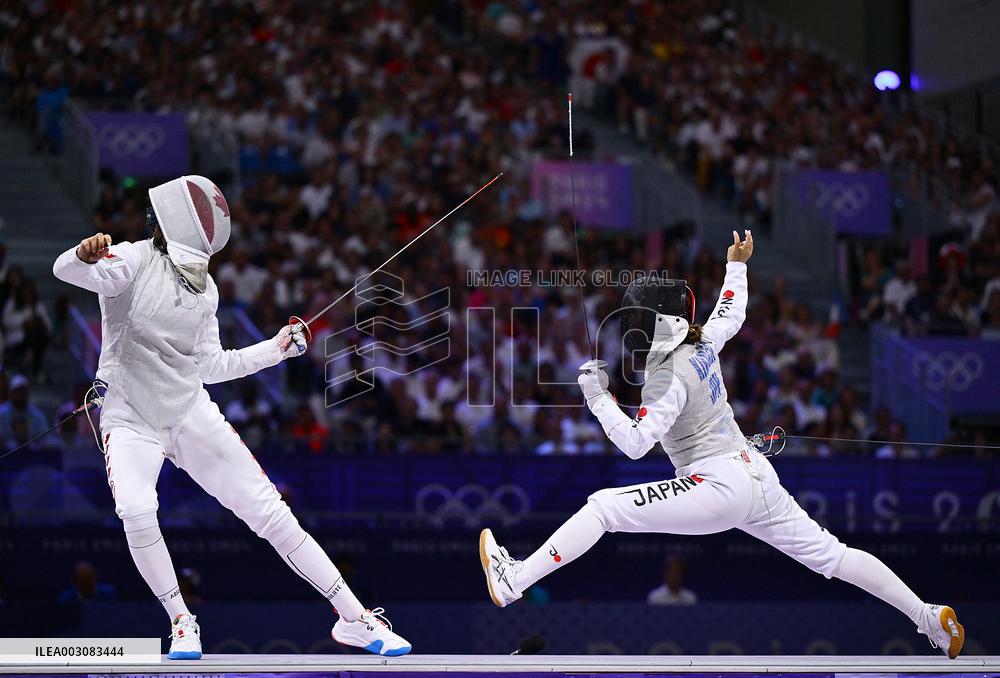 (PARIS2024) FRANCE-PARIS-OLY-FENCING