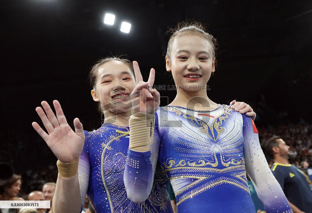 (PARIS2024)FRANCE-PARIS-OLY-ARTISTIC GYMNASTICS