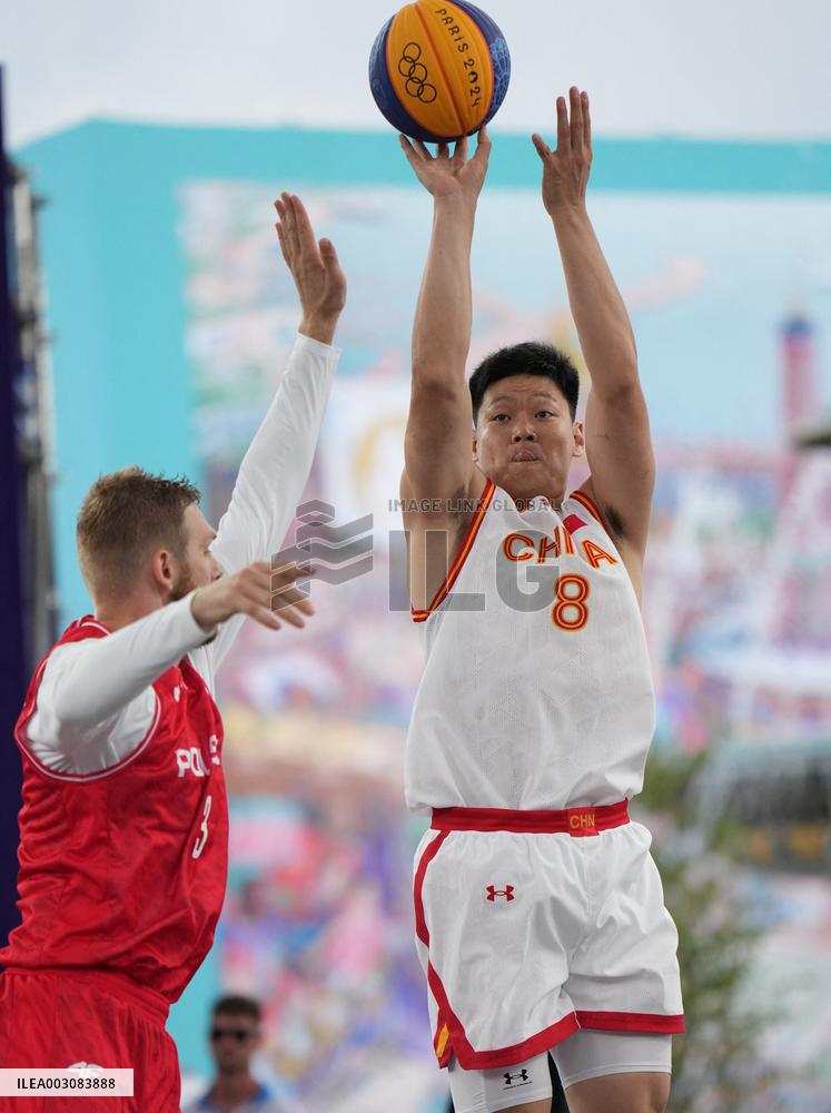 (PARIS2024) FRANCE-PARIS-OLY-3x3 BASKETBALL