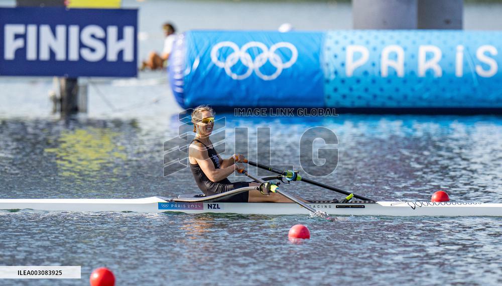 (PARIS2024) FRANCE-VAIRES-SUR-MARNE-OLY-ROWING