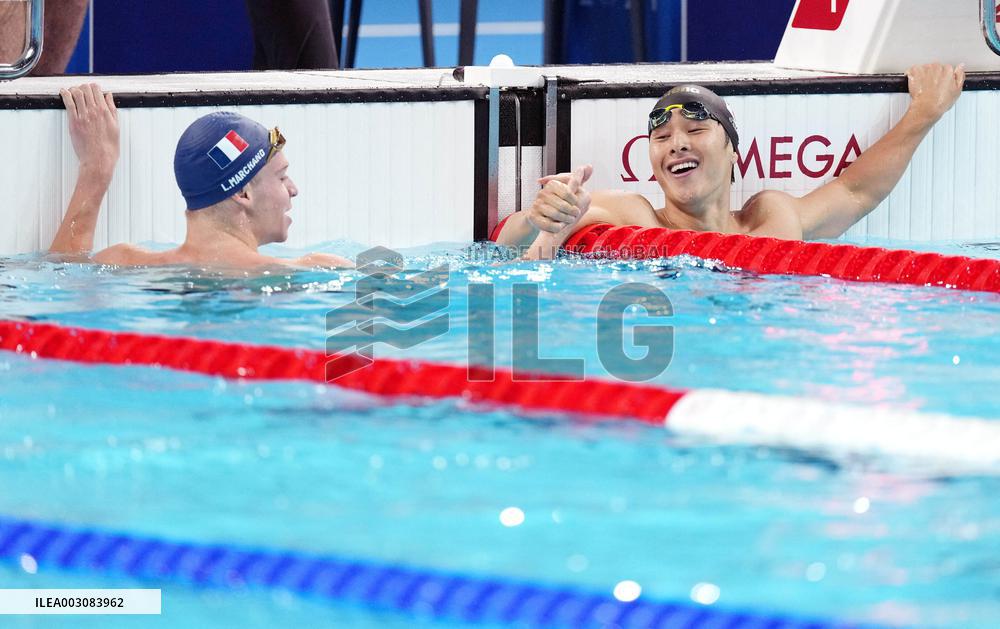 (PARIS2024)FRANCE-PARIS-OLY-SWIMMING