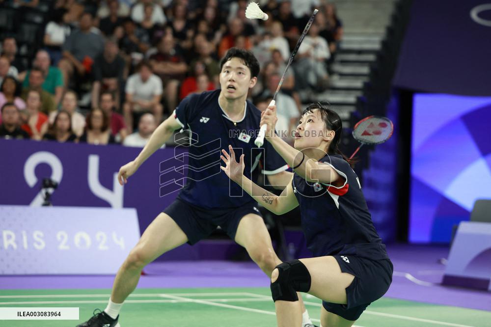 (PARIS2024) FRANCE-PARIS-OLY-BADMINTON