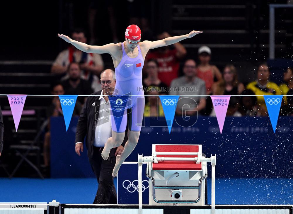 (PARIS2024)FRANCE-PARIS-OLY-SWIMMING