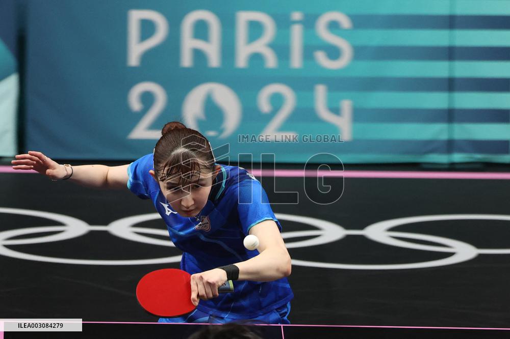 (PARIS2024) FRANCE-PARIS-OLY-TABLE TENNIS