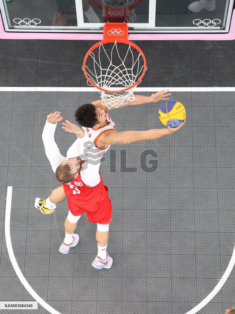 (PARIS2024) FRANCE-PARIS-OLY-3x3 BASKETBALL