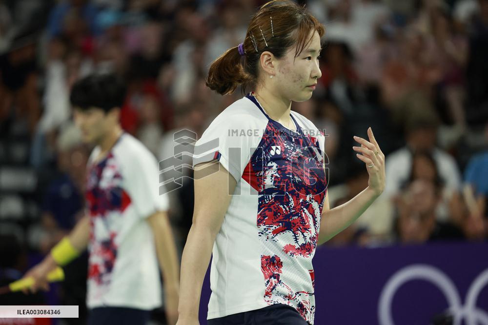 (PARIS2024) FRANCE-PARIS-OLY-BADMINTON