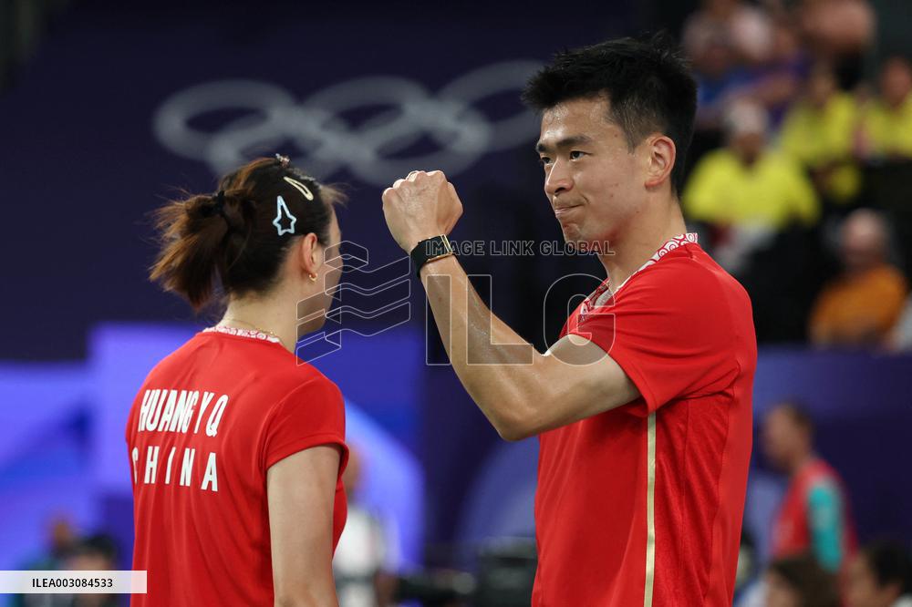 (PARIS2024) FRANCE-PARIS-OLY-BADMINTON