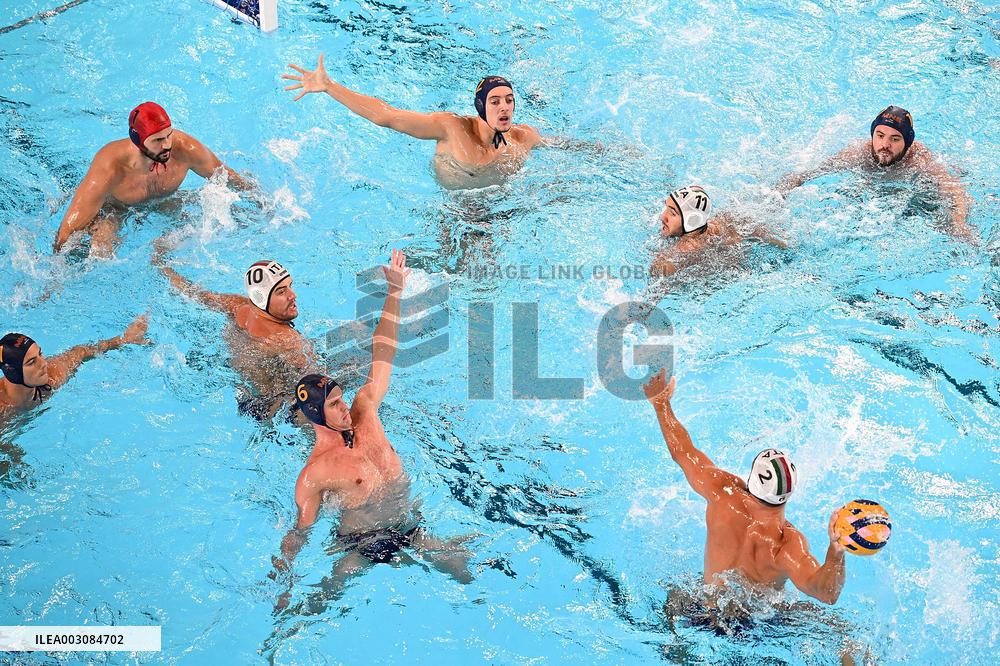 (PARIS2024) FRANCE-SAINT-DENIS-OLY-WATER POLO