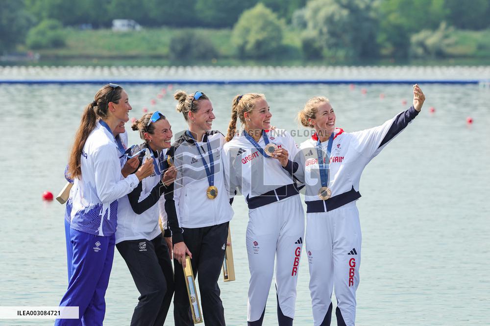 (PARIS2024) FRANCE-VAIRES-SUR-MARNE-OLY-ROWING