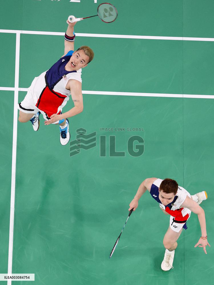 (PARIS2024) FRANCE-PARIS-OLY-BADMINTON