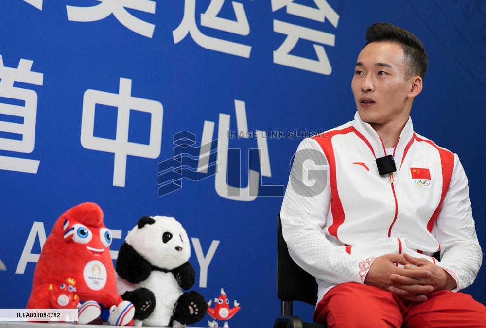 (PARIS2024)FRANCE-PARIS-OLY-INTERVIEW