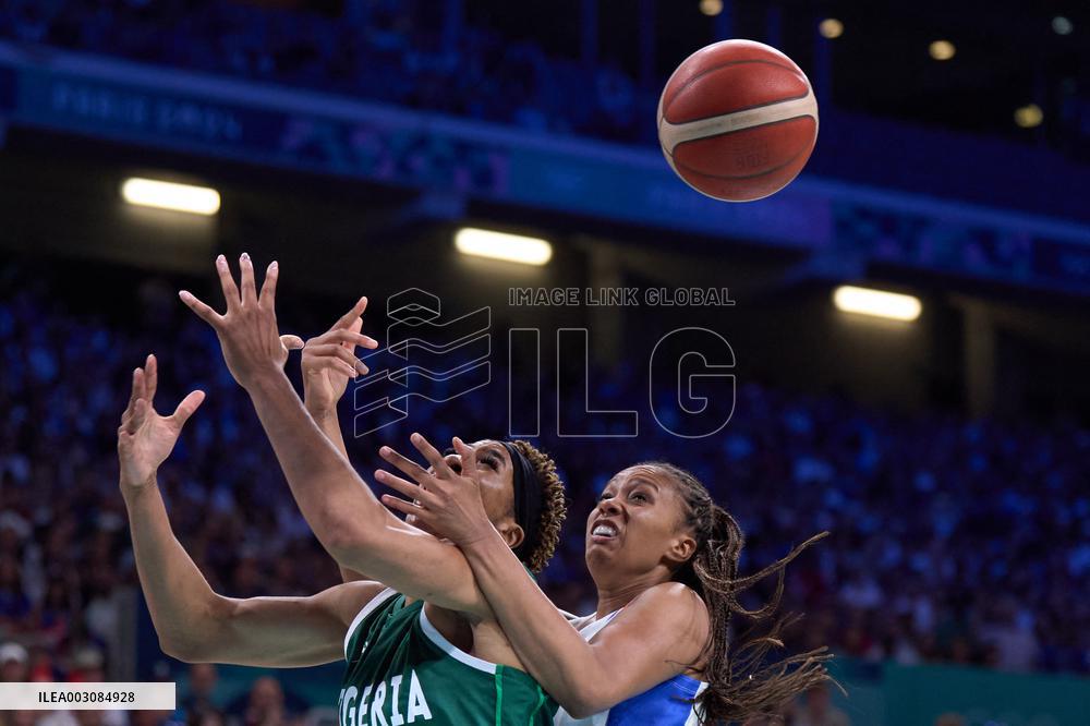 Paris 2024 - Women’s Basketball - France v Nigeria