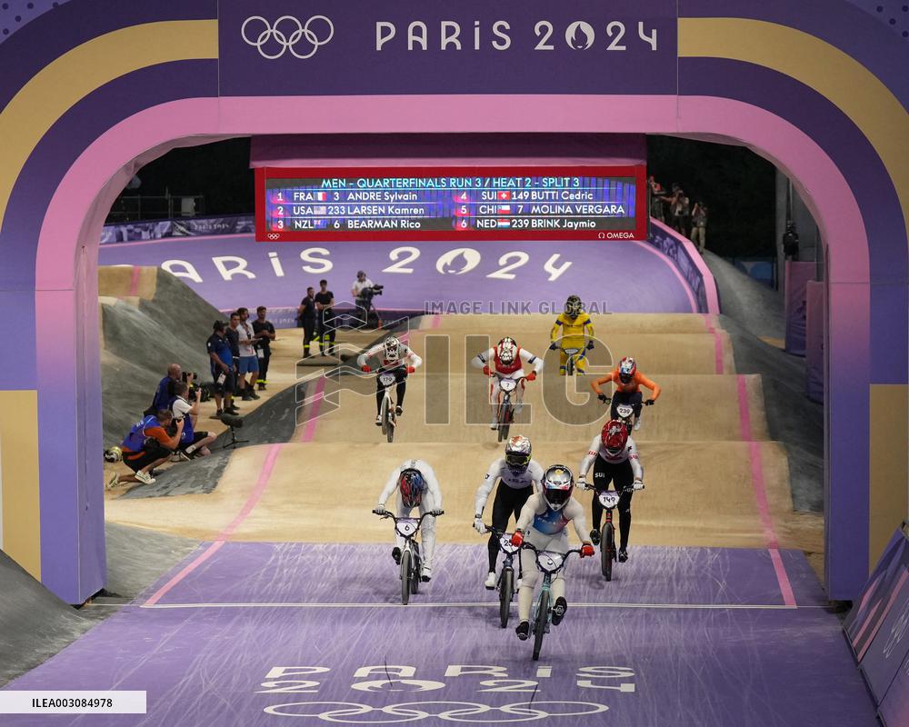 Paris 2024 - Men’s BMX Racing Quarter Finals