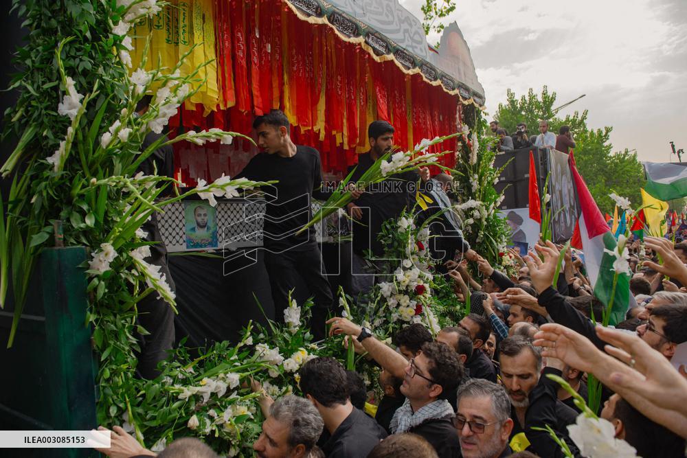 Funeral Procession For Late Hamas Leader Haniyeh - Tehran