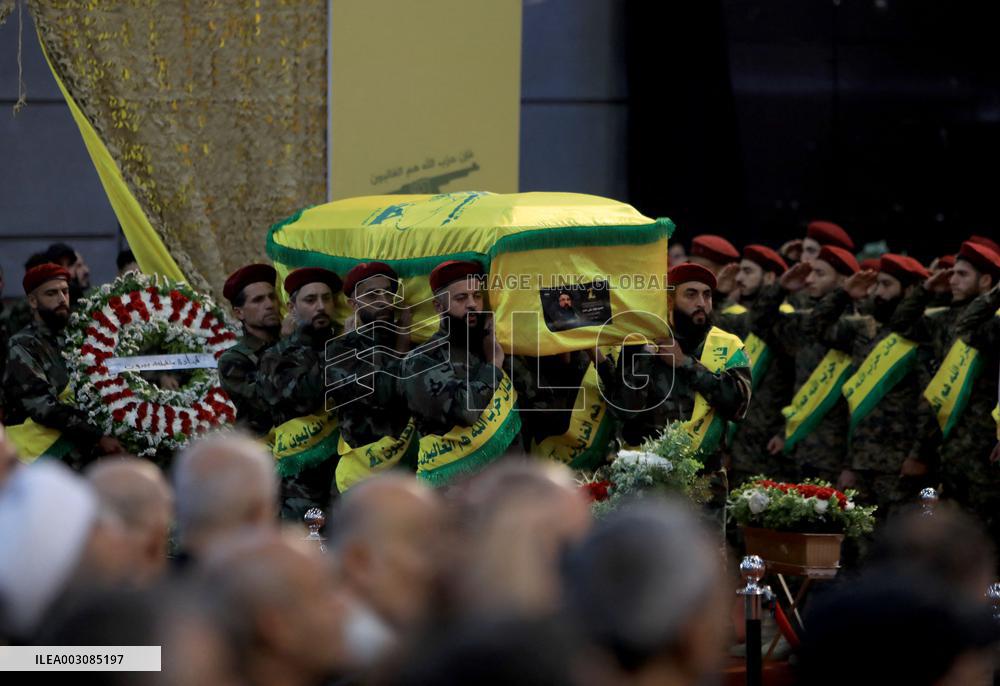 LEBANON-BEIRUT-HEZBOLLAH-FUNERAL