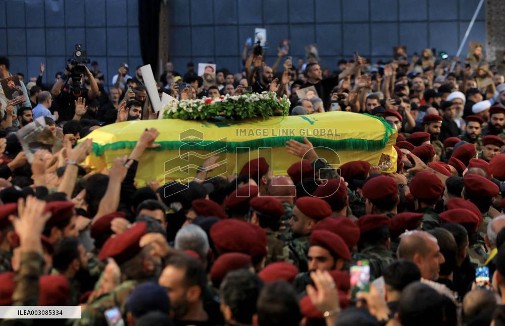 LEBANON-BEIRUT-HEZBOLLAH-FUNERAL