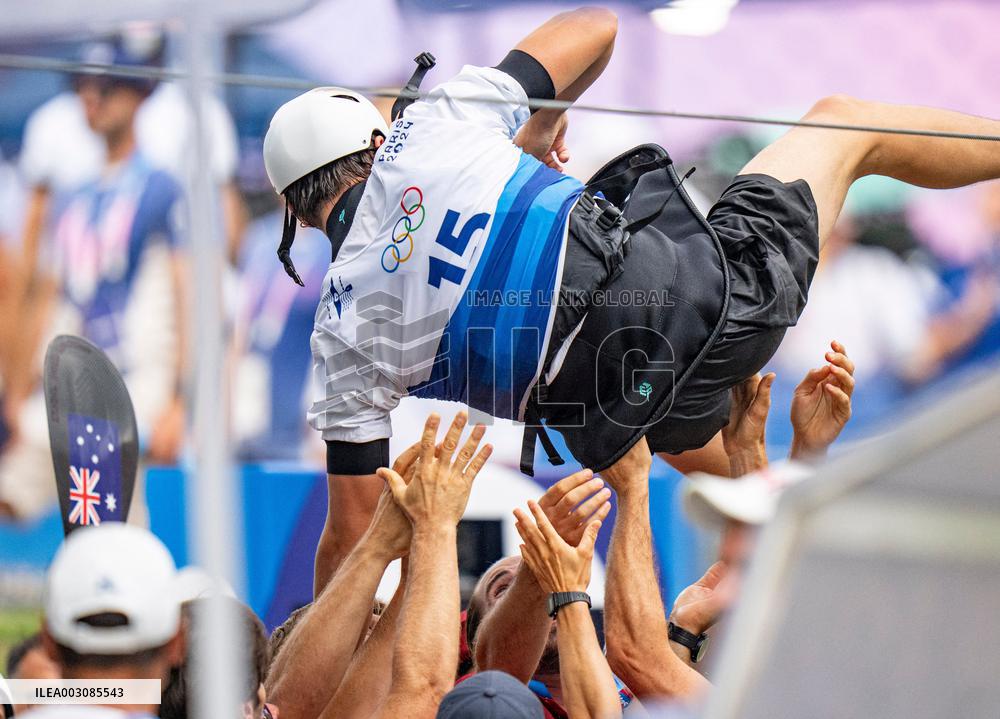 Paris 2024 - Italy’s De Gennaro Takes Gold In The Men’s Kayak Single