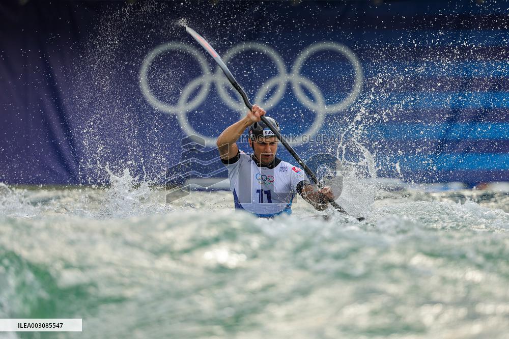Paris 2024 - Italy’s De Gennaro Takes Gold In The Men’s Kayak Single