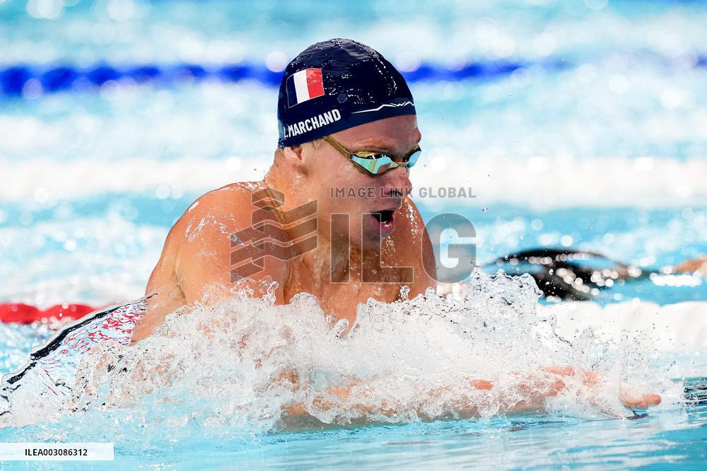 Paris 2024 - Leon Marchand Competes 200m individual Medley