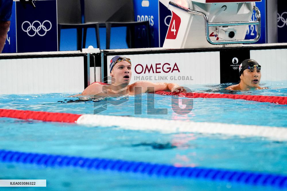 Paris 2024 - Leon Marchand Competes 200m individual Medley