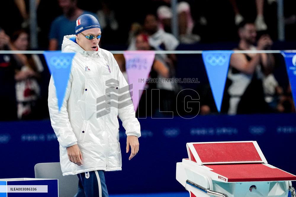 Paris 2024 - Leon Marchand Competes 200m individual Medley