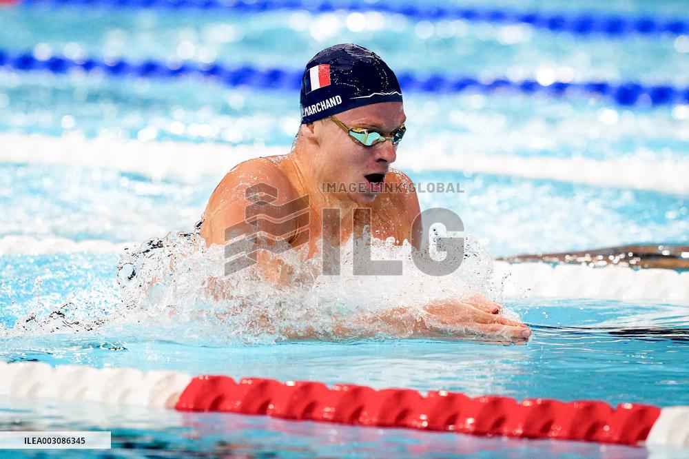 Paris 2024 - Leon Marchand Competes 200m individual Medley