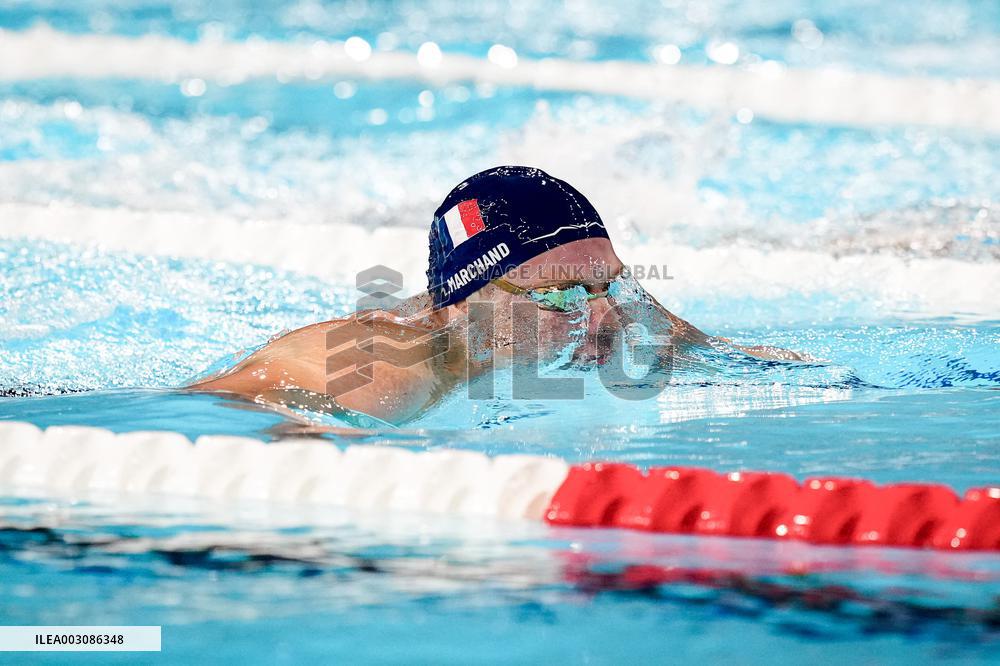 Paris 2024 - Leon Marchand Competes 200m individual Medley