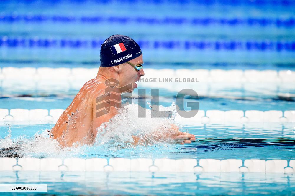Paris 2024 - Leon Marchand Competes 200m individual Medley