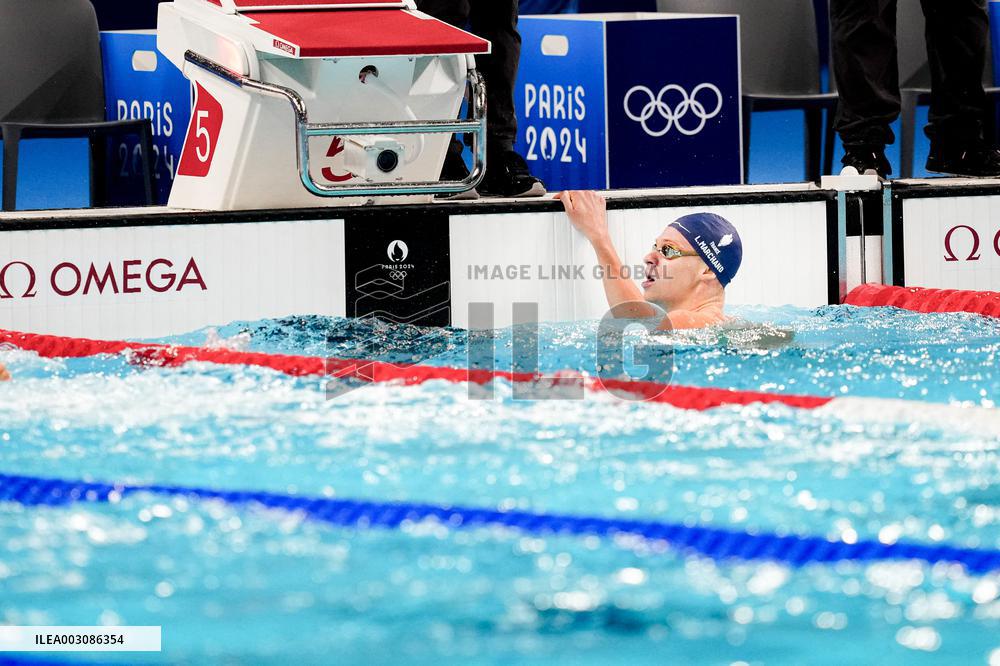 Paris 2024 - Leon Marchand Competes 200m individual Medley