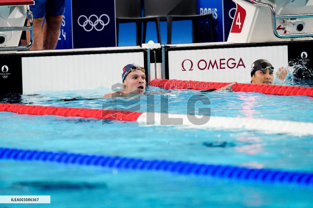 Paris 2024 - Leon Marchand Competes 200m individual Medley