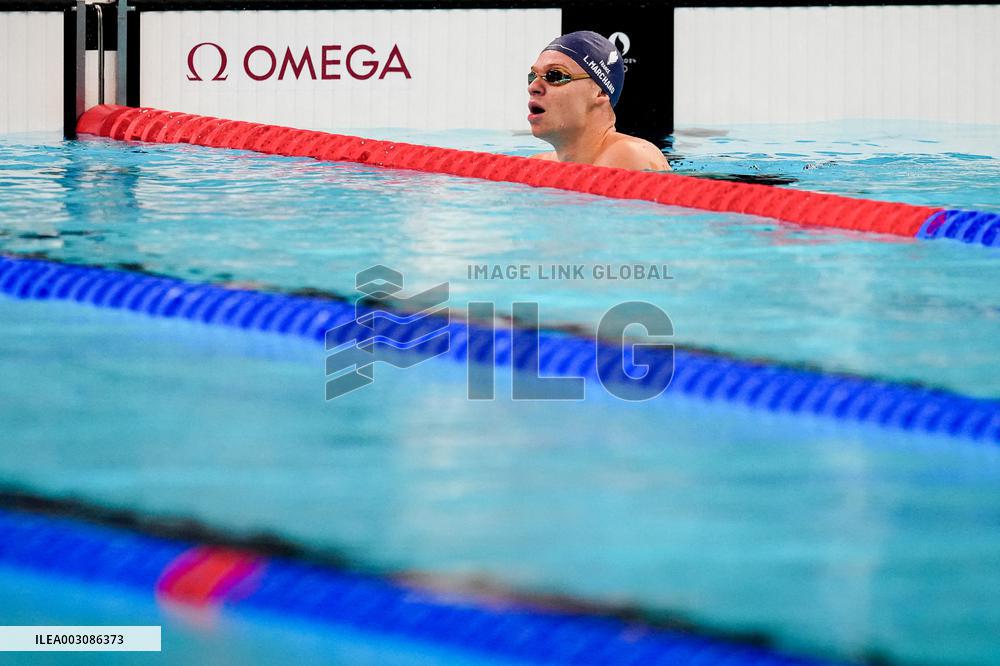 Paris 2024 - Leon Marchand Competes 200m individual Medley