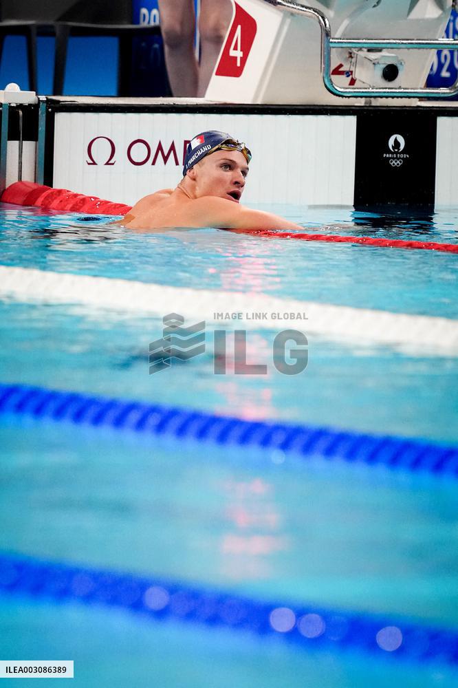 Paris 2024 - Leon Marchand Competes 200m individual Medley