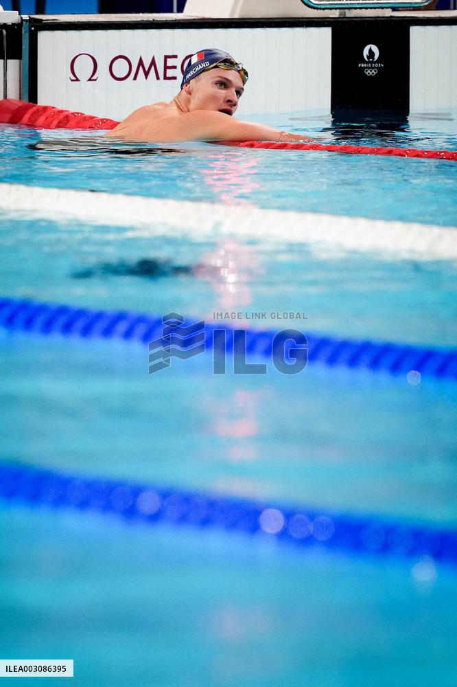 Paris 2024 - Leon Marchand Competes 200m individual Medley
