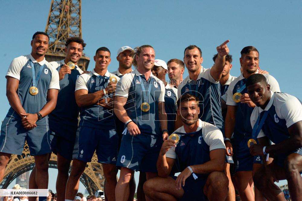 Olympic Games Paris 2024 - Celebrations at Champions Park