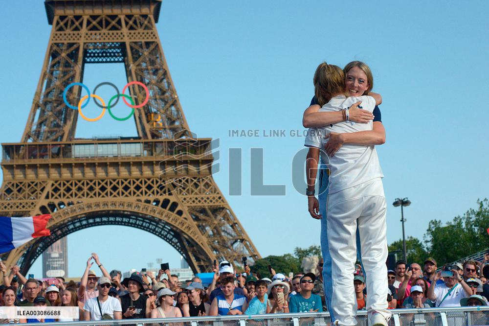Olympic Games Paris 2024 - Celebrations at Champions Park