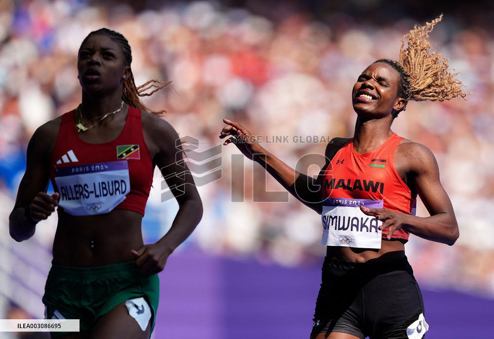 (PARIS2024) FRANCE-PARIS-OLY-ATHLETICS-100M-WOMEN