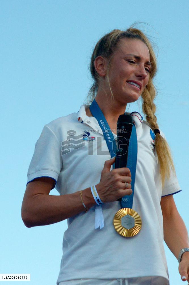 Olympic Games Paris 2024 - Celebrations at Champions Park