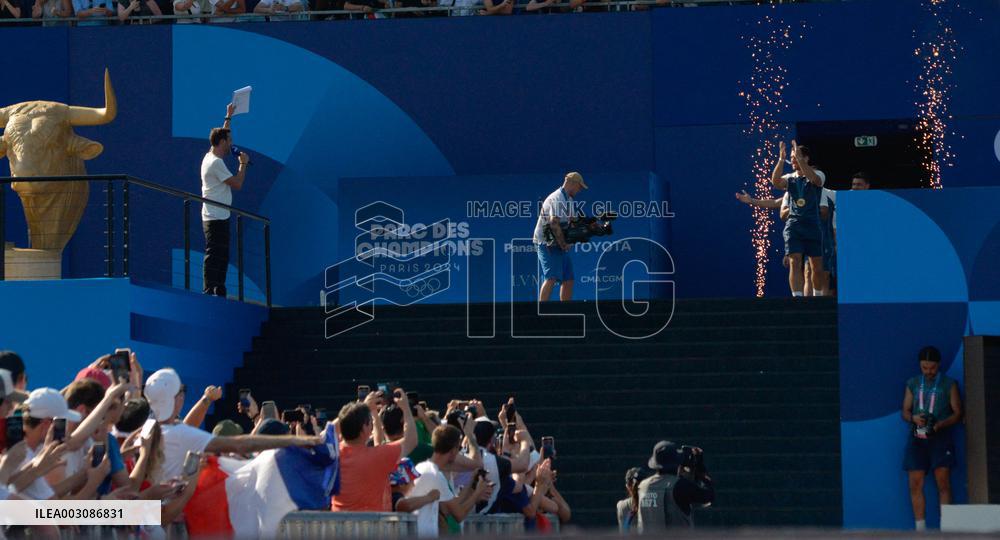 Olympic Games Paris 2024 - Celebrations at Champions Park
