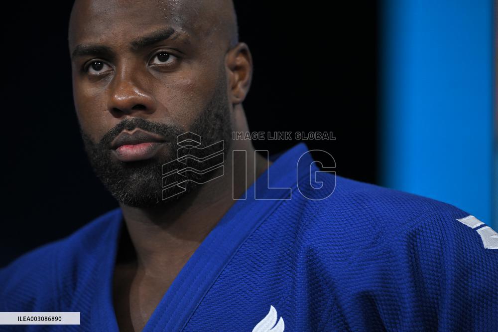 Paris 2024 - Teddy Riner Quarter Final In The Men + 100Kg