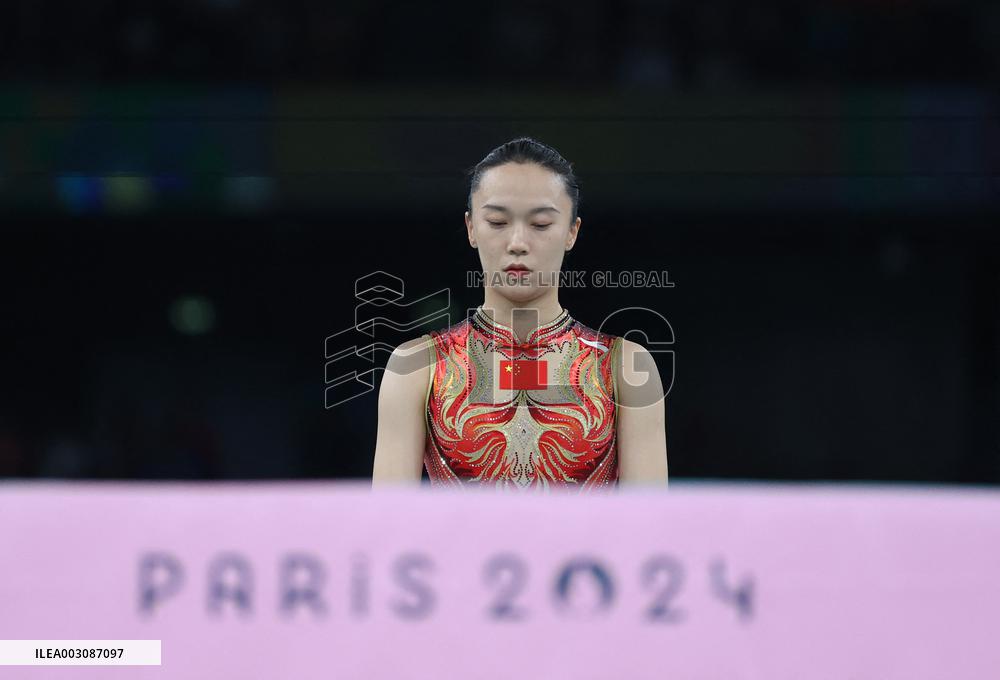 (PARIS2024) FRANCE-PARIS-OLY-TRAMPOLINE GYMNASTICS