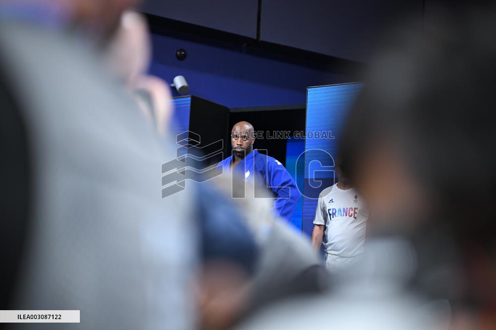 Paris 2024 - Teddy Riner Quarter Final In The Men + 100Kg