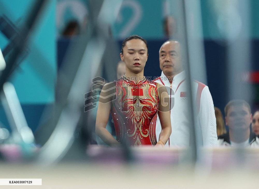 (PARIS2024) FRANCE-PARIS-OLY-TRAMPOLINE GYMNASTICS