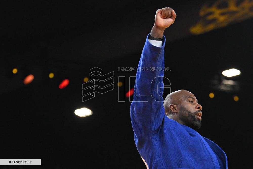 Paris 2024 - Teddy Riner Quarter Final In The Men + 100kg