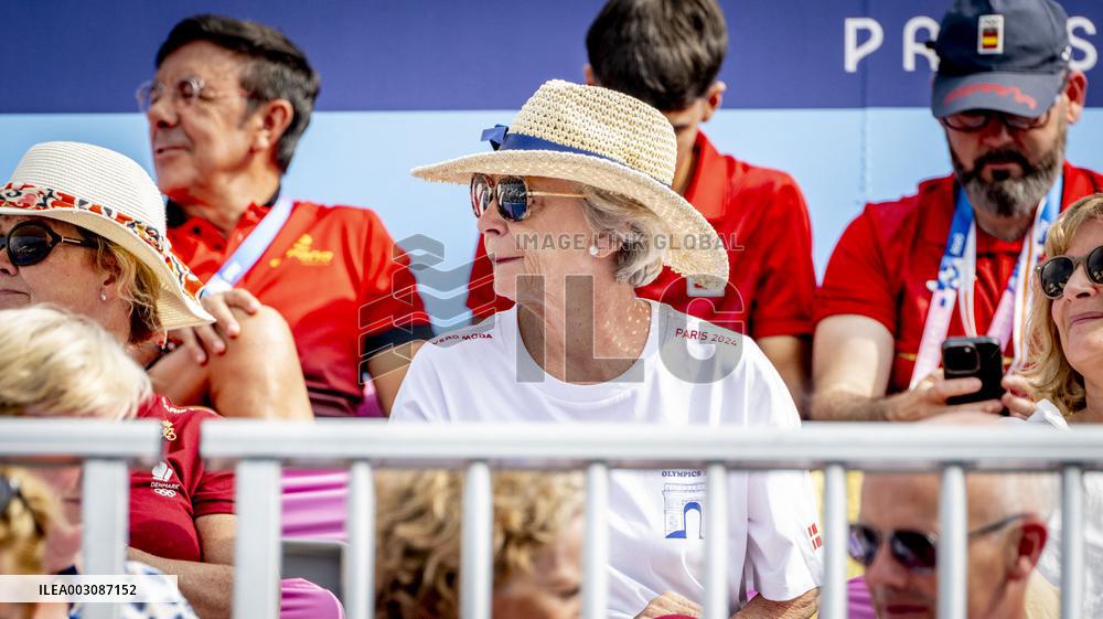 Paris 2024 - Princess Benedikte Attends Rowing Medal Ceremony