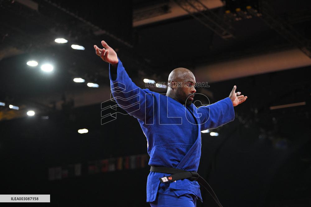 Paris 2024 - Teddy Riner Preliminaries Round Of 8  In The Men's +100kg
