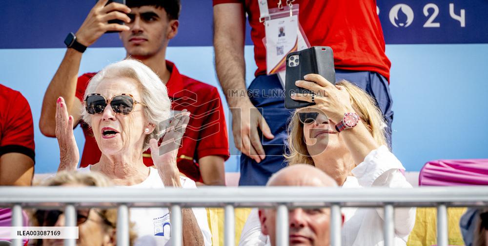 Paris 2024 - Princess Benedikte Attends Rowing Medal Ceremony