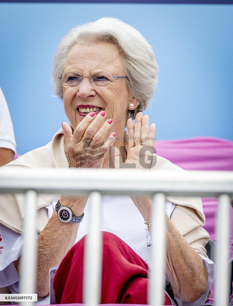 Paris 2024 - Princess Benedikte Attends Rowing Medal Ceremony
