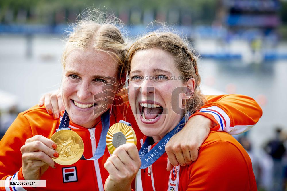 Paris 2024 - Netherlands Take Gold In The Women's Pair Final Rowing