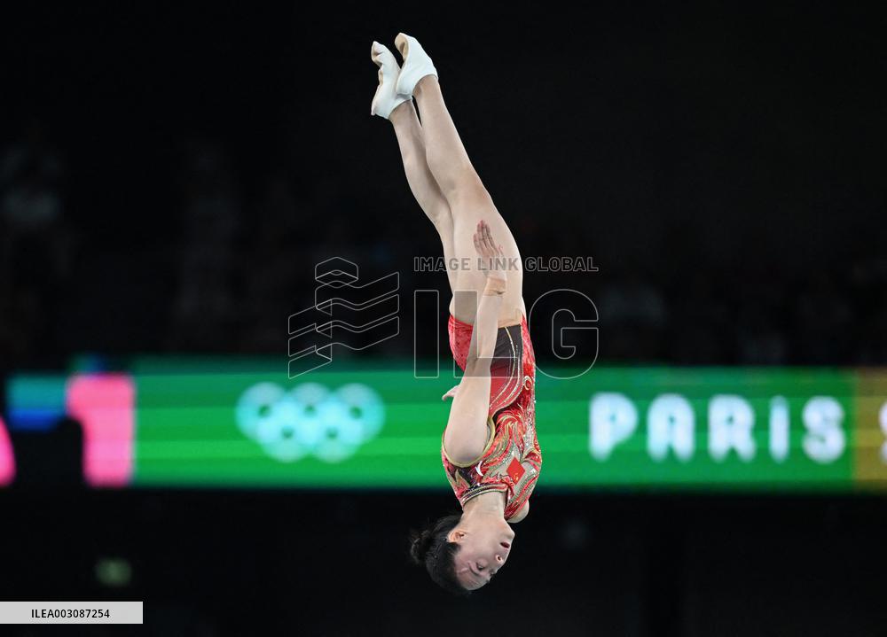 (PARIS2024) FRANCE-PARIS-OLY-TRAMPOLINE GYMNASTICS