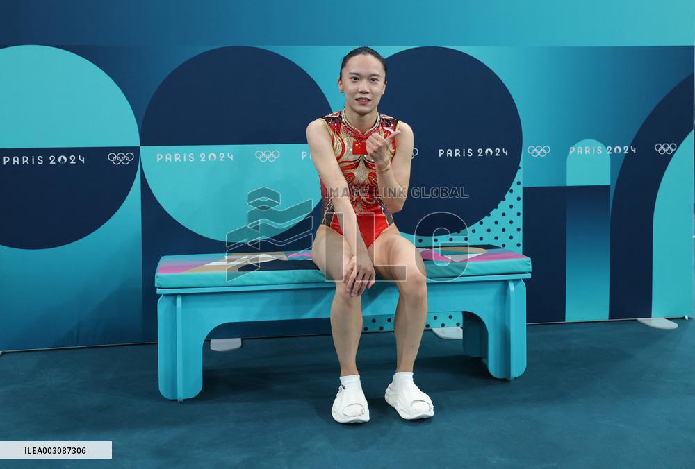 (PARIS2024) FRANCE-PARIS-OLY-TRAMPOLINE GYMNASTICS